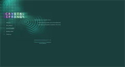 Desktop Screenshot of crystalspring.com.au