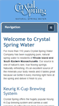 Mobile Screenshot of crystalspring.net
